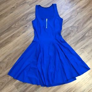 Blackmilk Blue Matte Dress